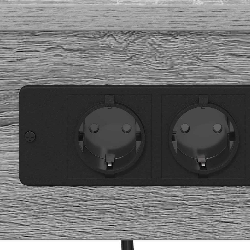 Nightstand Gray Sonoma 41 x 31 x 51 cm