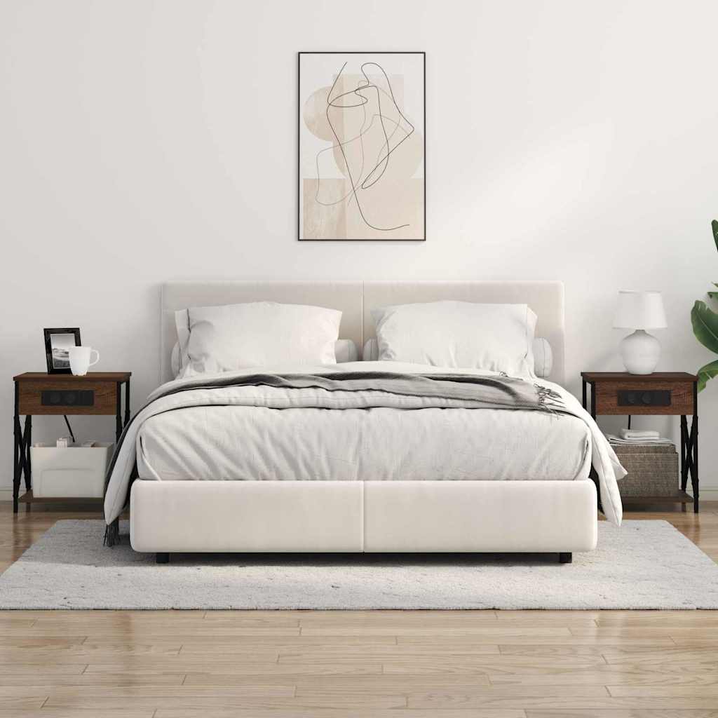 Šalia lovos spintelė Rudas ąžuolas 41 x 31 x 51 cm