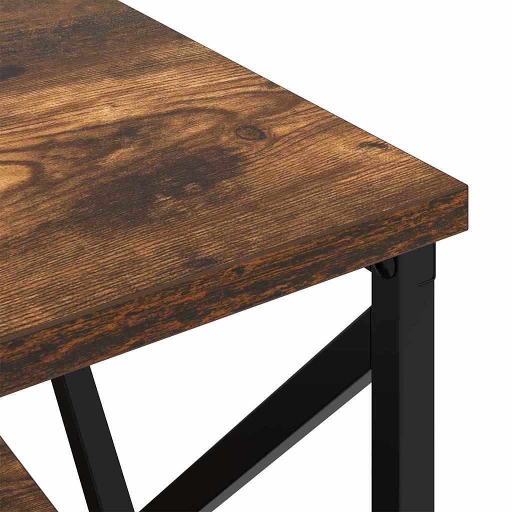 Bedside cabinet Smoked oak 41.5 x 40.5 x 55 cm