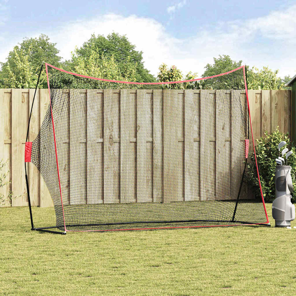 Golfas mokymo priemonės Juoda 309 x 93 x 216 cm Poliesteris