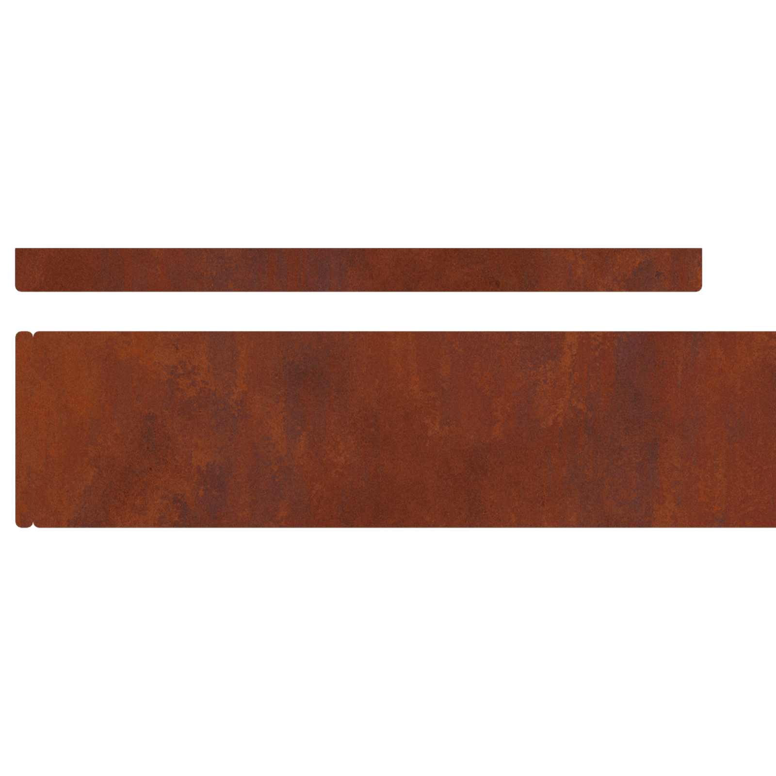 Vejo kraštas 450 x 10 cm Atmosferos poveikiui atsparus plienas