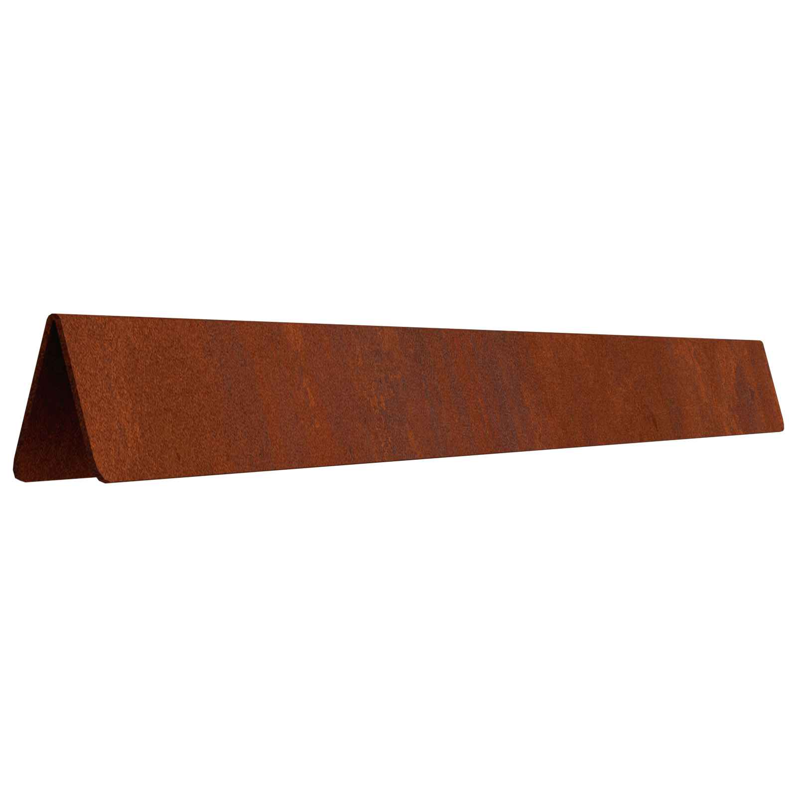 Vejo kraštas 450 x 15 cm Atmosferos poveikiui atsparus plienas