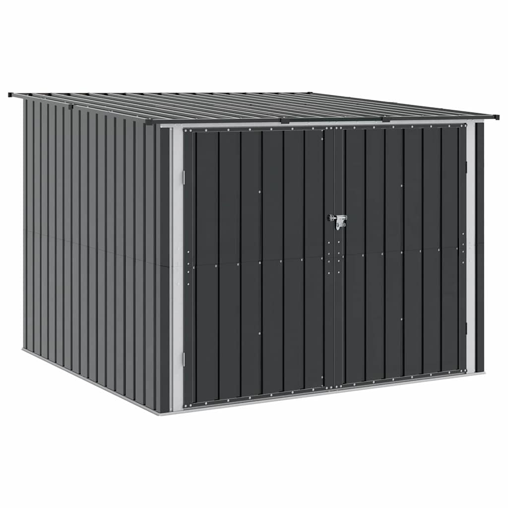 Bicycle storage DUNMORE, anthracite, 215x206cm