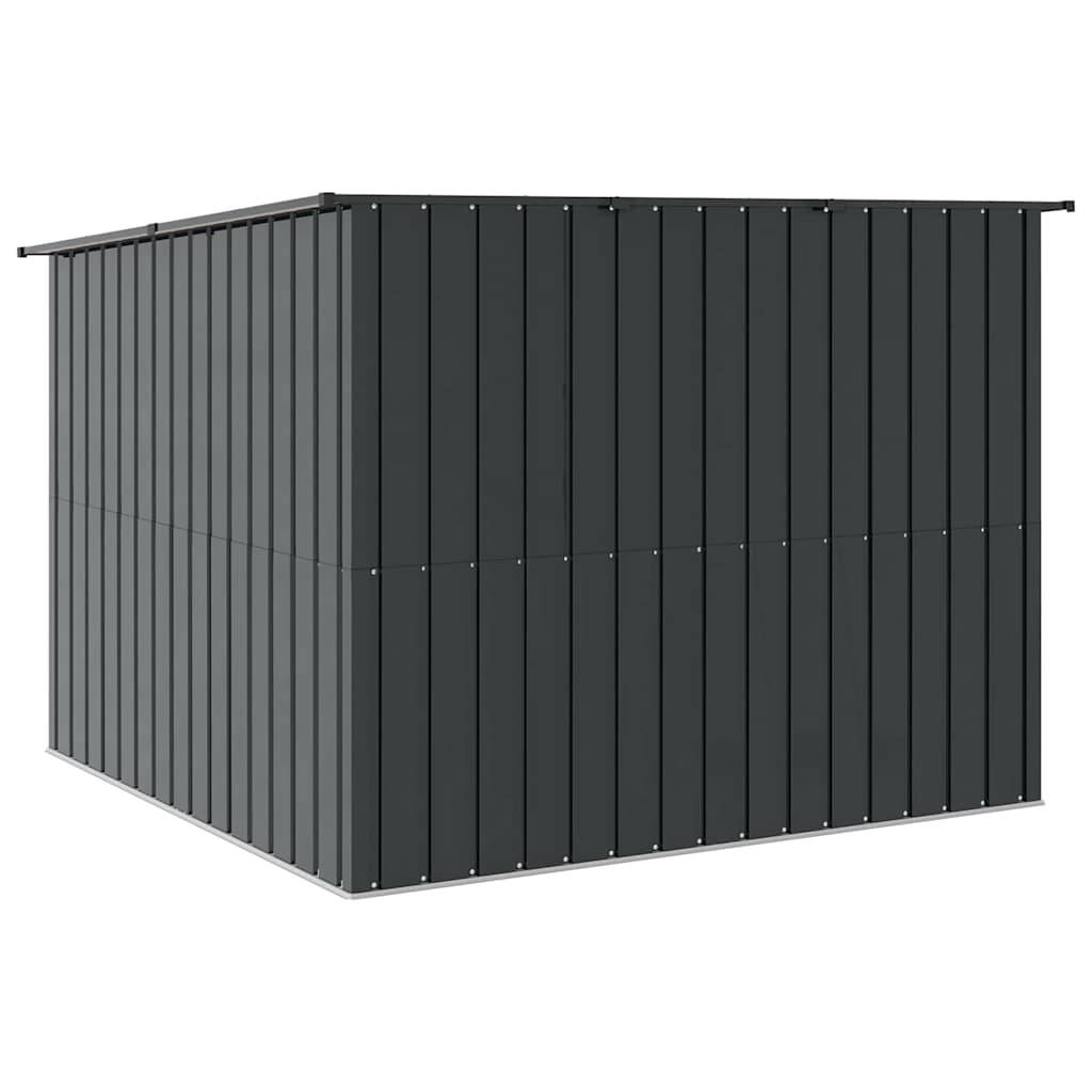 Bicycle storage DUNMORE, anthracite, 215x206cm