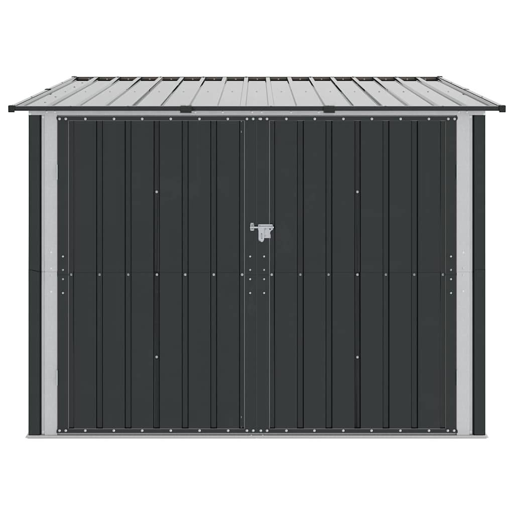Bicycle storage DUNMORE, anthracite, 215x206cm