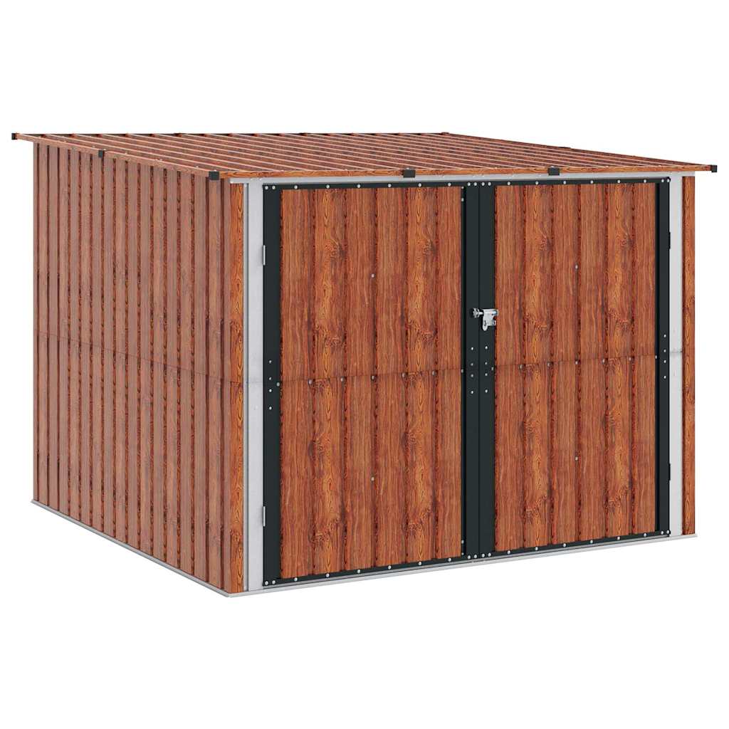 Bike Shed DUNMORE, brown, 215x206cm
