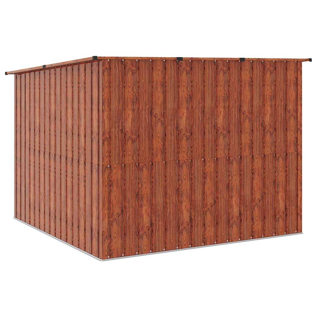 Bike Shed DUNMORE, brown, 215x206cm