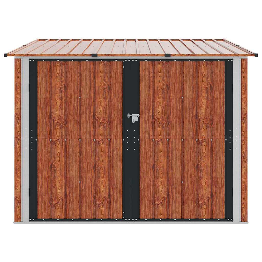 Bike Shed DUNMORE, brown, 215x206cm