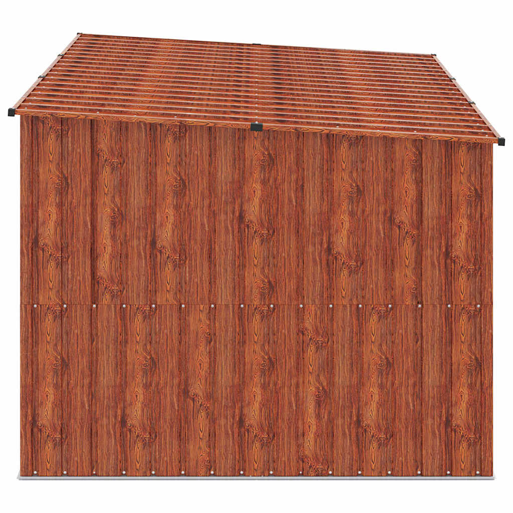 Bike Shed DUNMORE, brown, 215x206cm