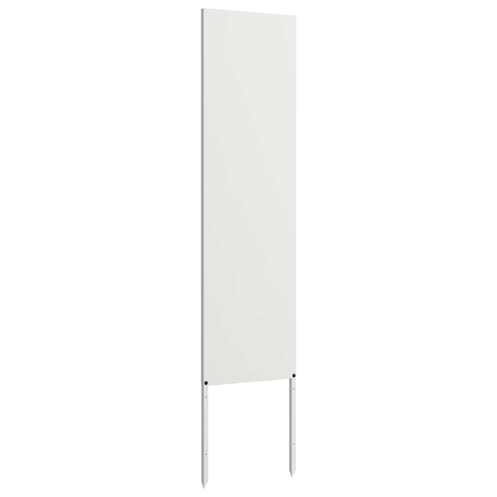 Sodo privatumo ekranas „Fretwork“ Balta 32 x 140 cm