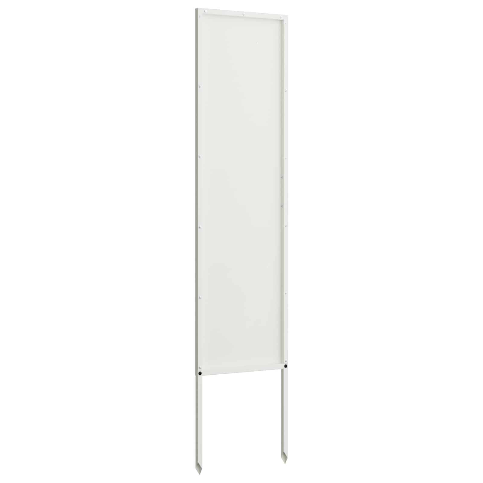 Sodo privatumo ekranas „Fretwork“ Balta 32 x 140 cm