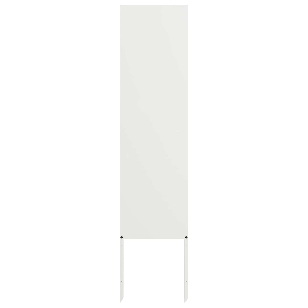 Sodo privatumo ekranas „Fretwork“ Balta 32 x 140 cm