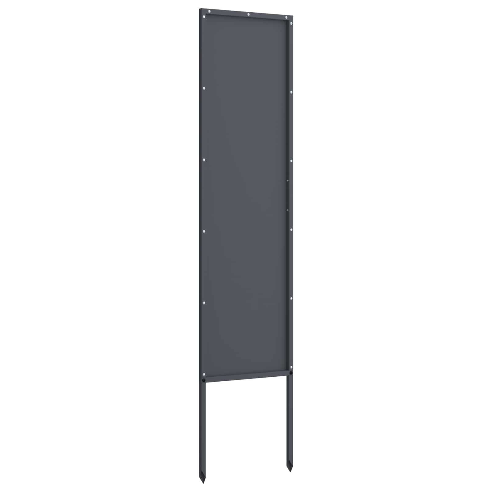 Sodo privatumo ekranas „Fretwork“ Antracitas 32 x 140 cm