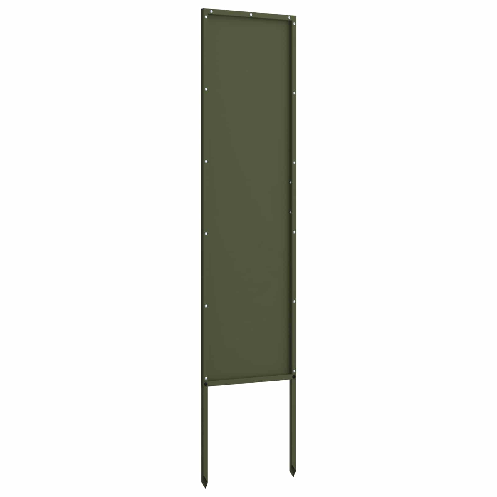Sodo privatumo ekranas „Fretwork“ Alyvuogių žalia 32 x 140 cm