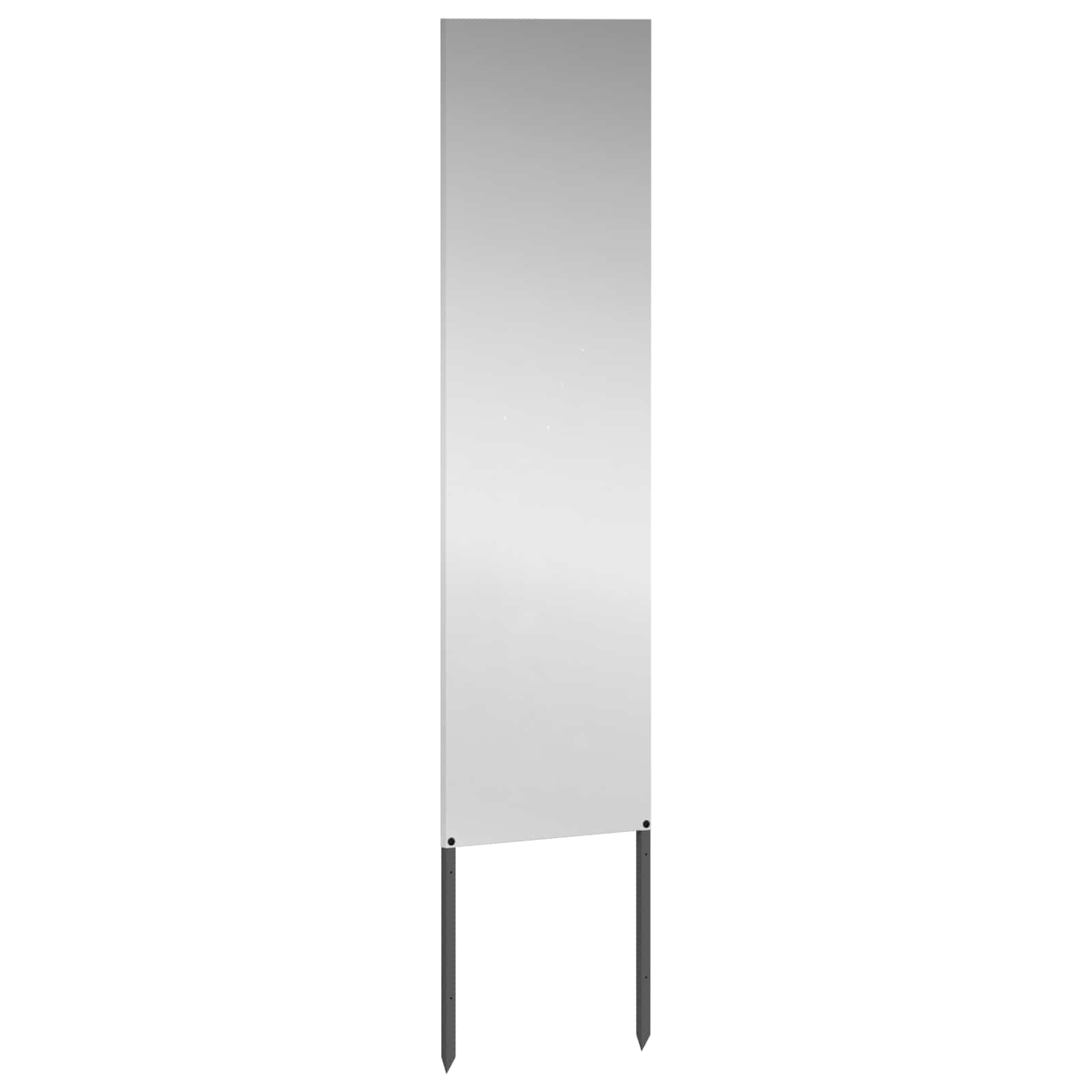 Sodo privatumo ekranas „Fretwork“ Sidabro 32 x 140 cm