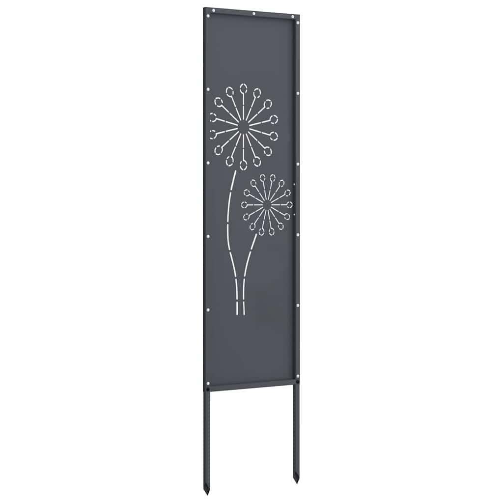 Sodo privatumo ekranas „Fretwork“ Antracitas 32 x 140 cm