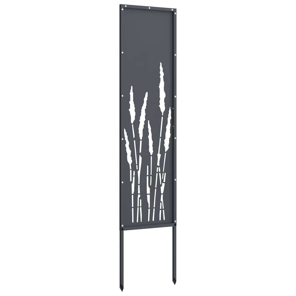 Sodo privatumo ekranas „Fretwork“ Antracitas 32 x 140 cm