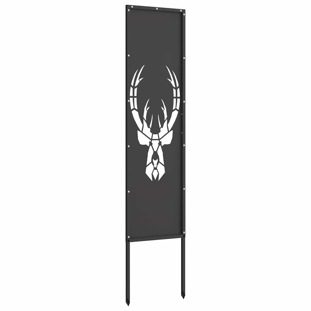 Sodo privatumo ekranas Gyvūnų raštai Juoda 32 x 140 cm