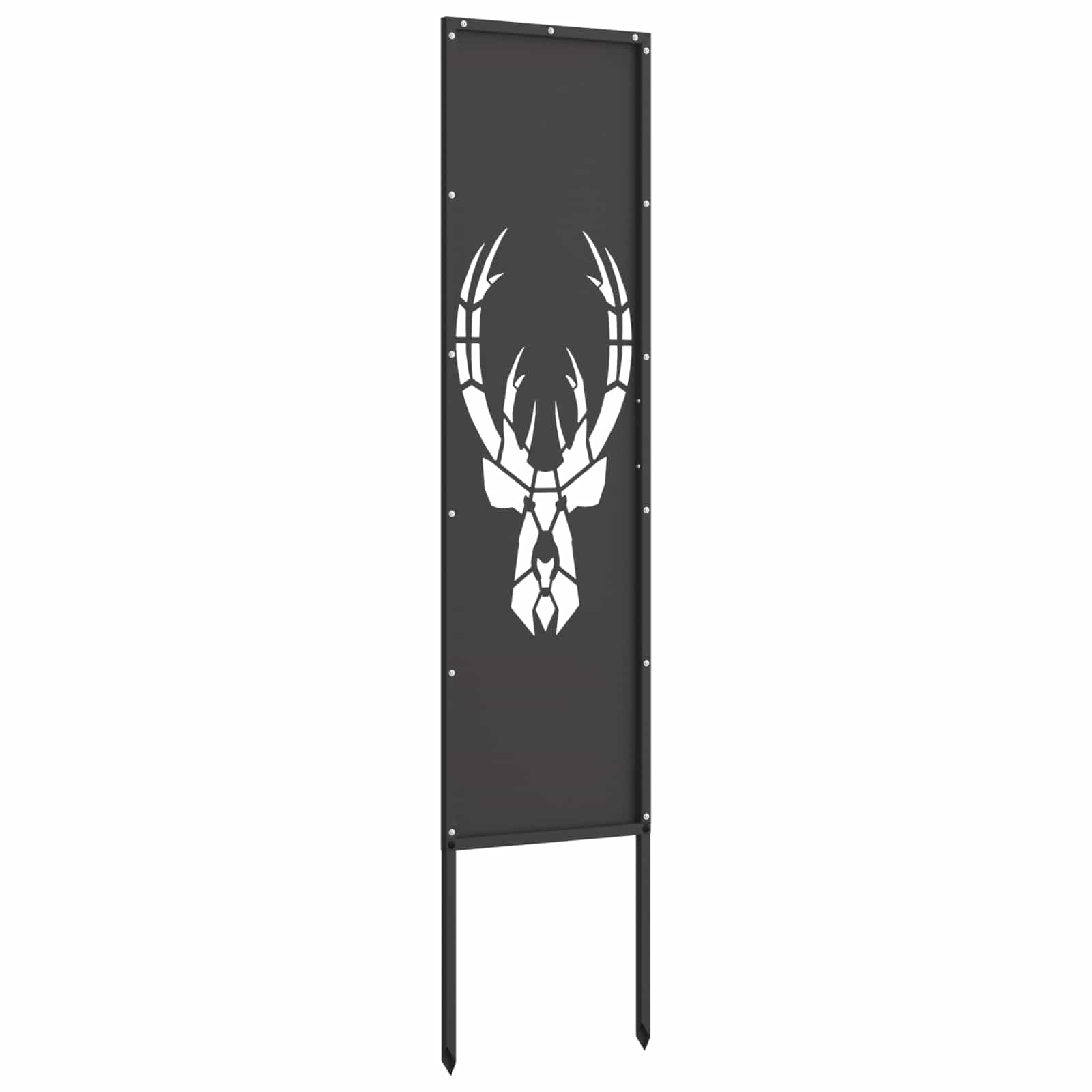 Sodo privatumo ekranas Gyvūnų raštai Juoda 32 x 140 cm