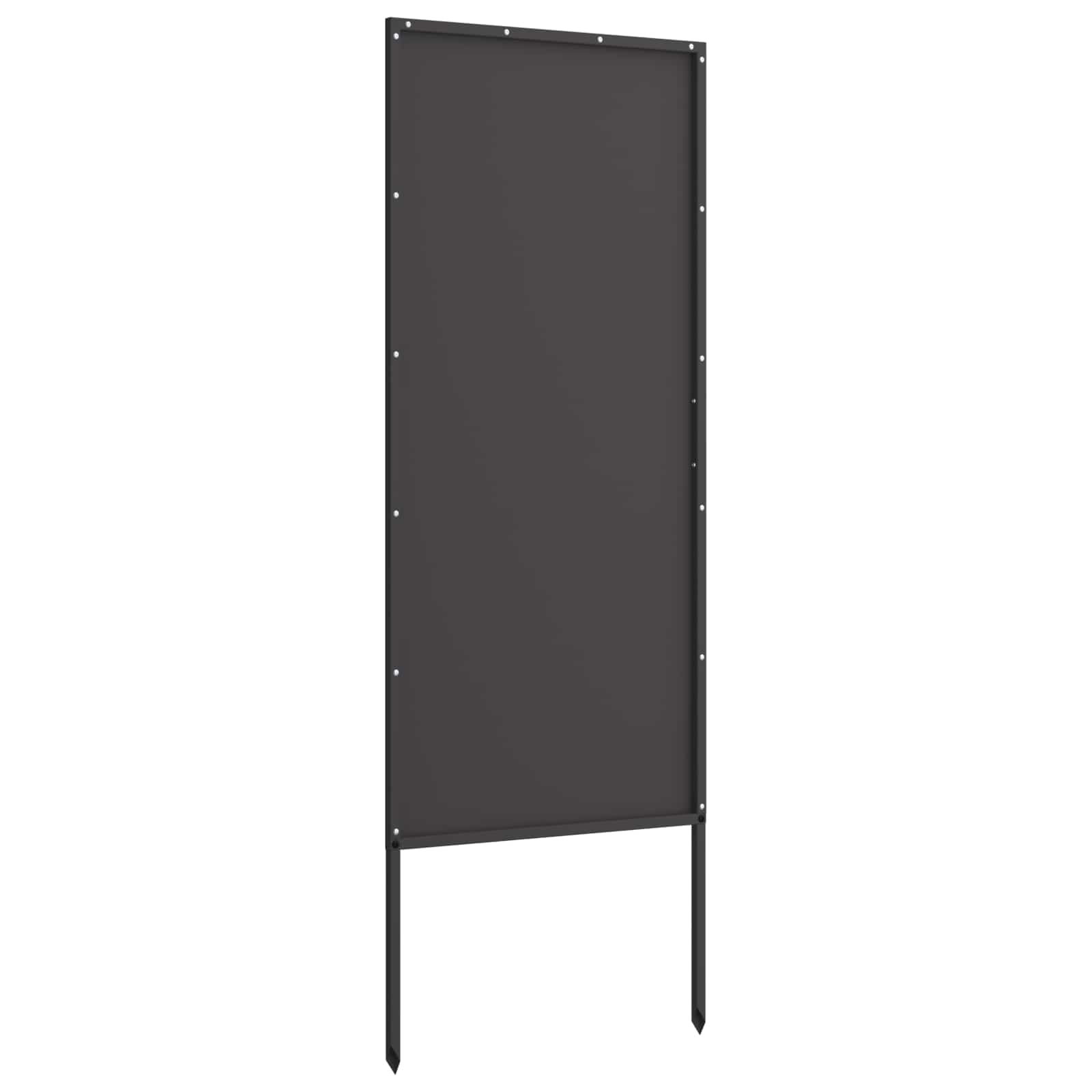 Sodo privatumo ekranas „Fretwork“ Juoda 50 x 140 cm