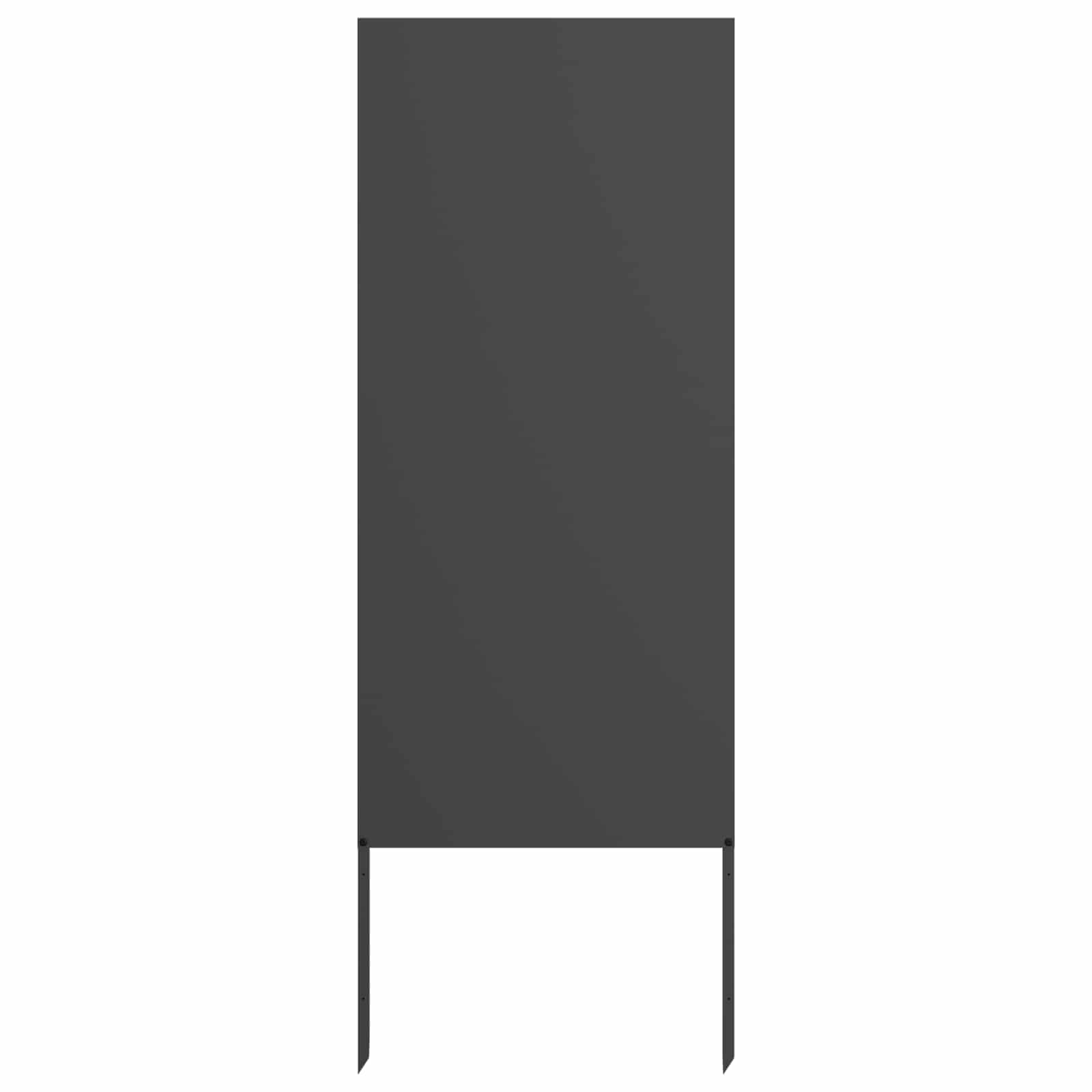 Sodo privatumo ekranas „Fretwork“ Juoda 50 x 140 cm