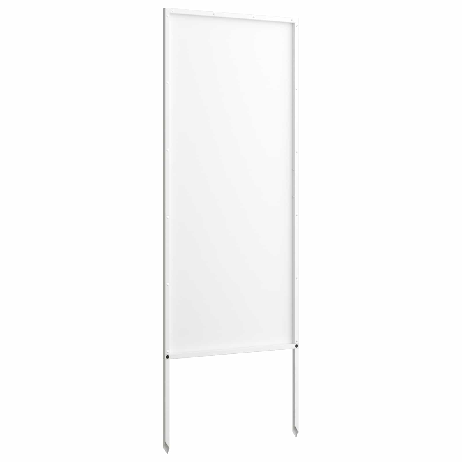 Sodo privatumo ekranas „Fretwork“ Balta 50 x 140 cm