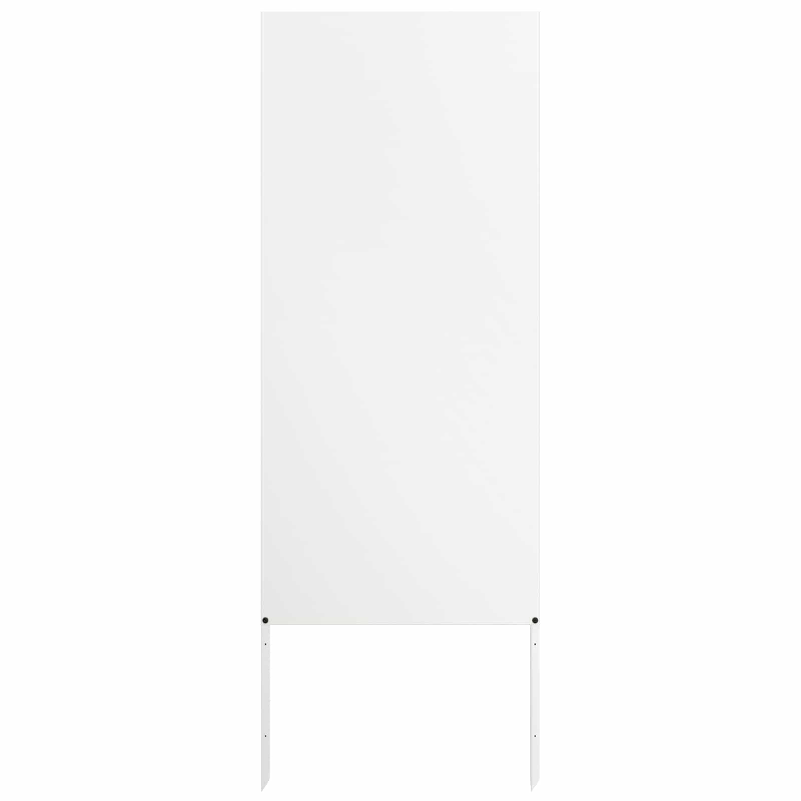 Sodo privatumo ekranas „Fretwork“ Balta 50 x 140 cm