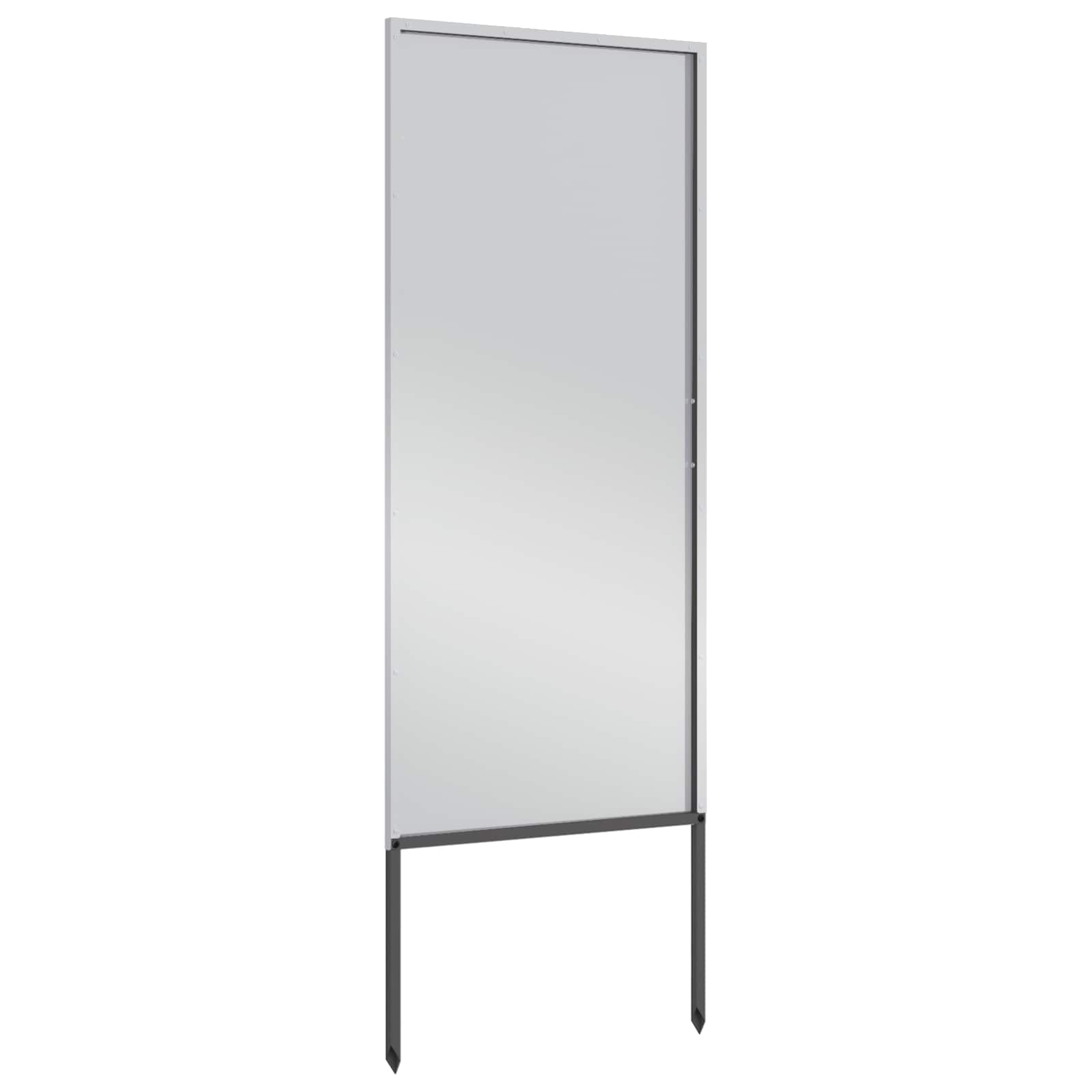 Dārza privātuma ekrāns "Fretwork" Sudraba 50 x 140 cm