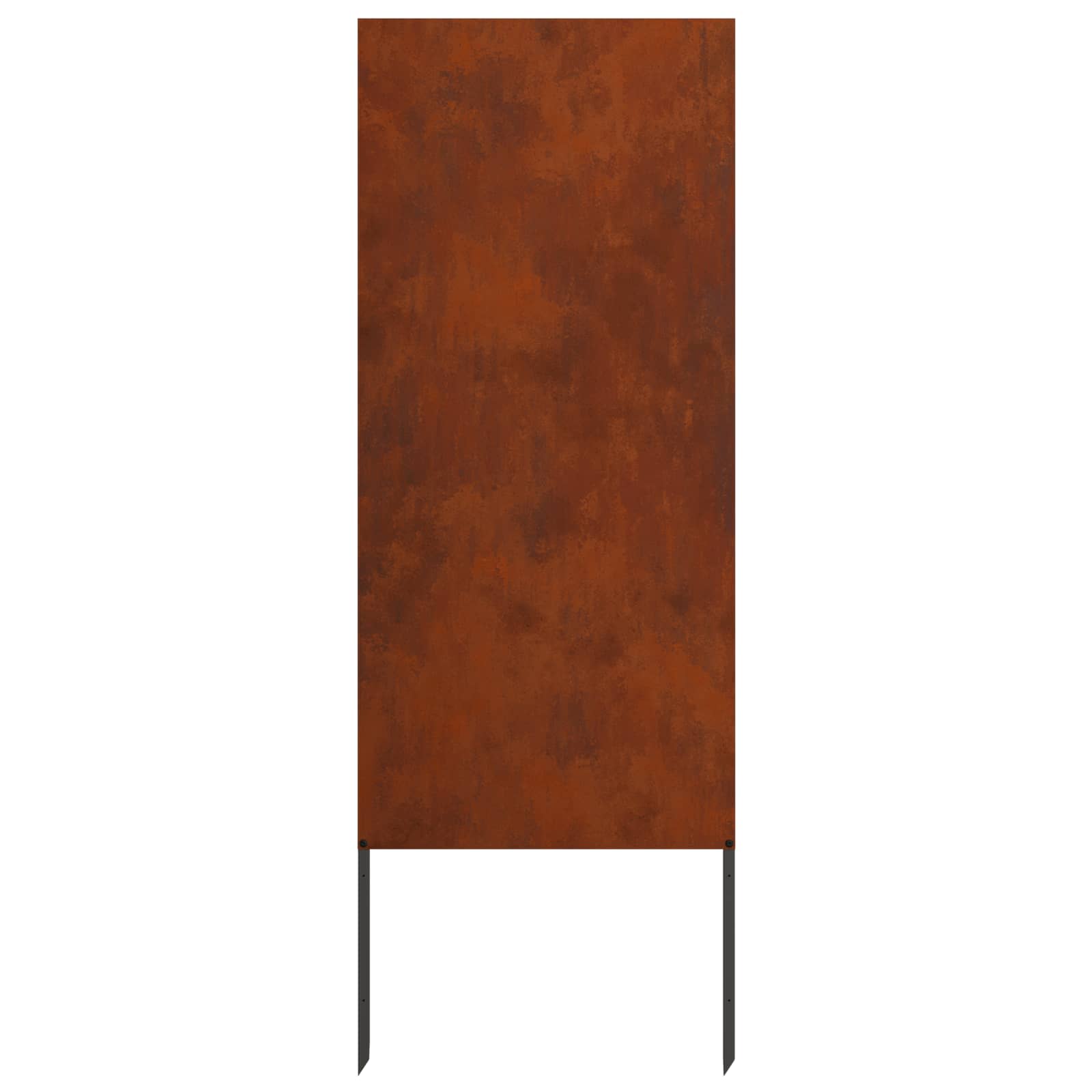 Sodo privatumo ekranas „Fretwork“ Rūdijanti 50 x 140 cm