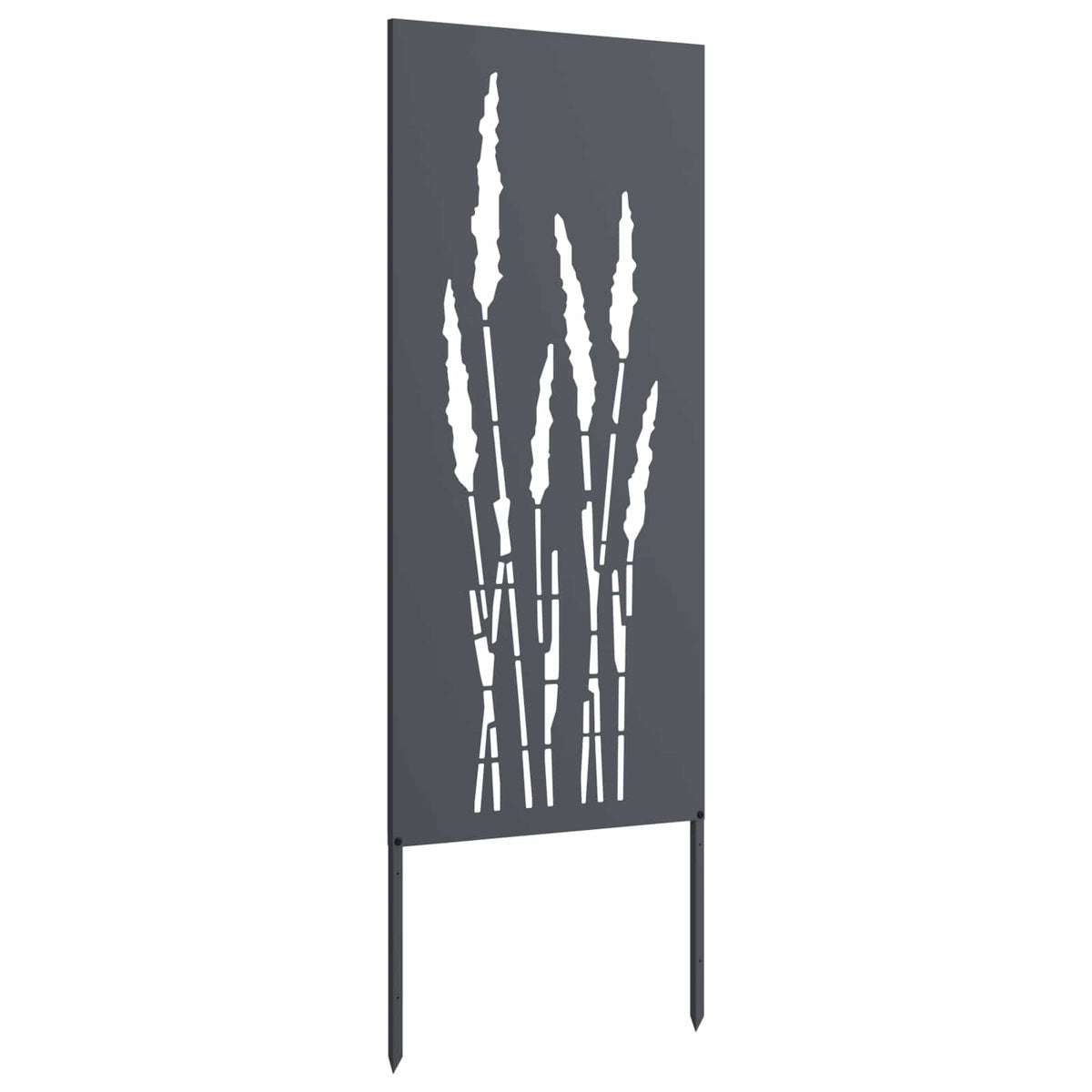 Sodo privatumo ekranas Gėlių Antracitas 50 x 140 cm