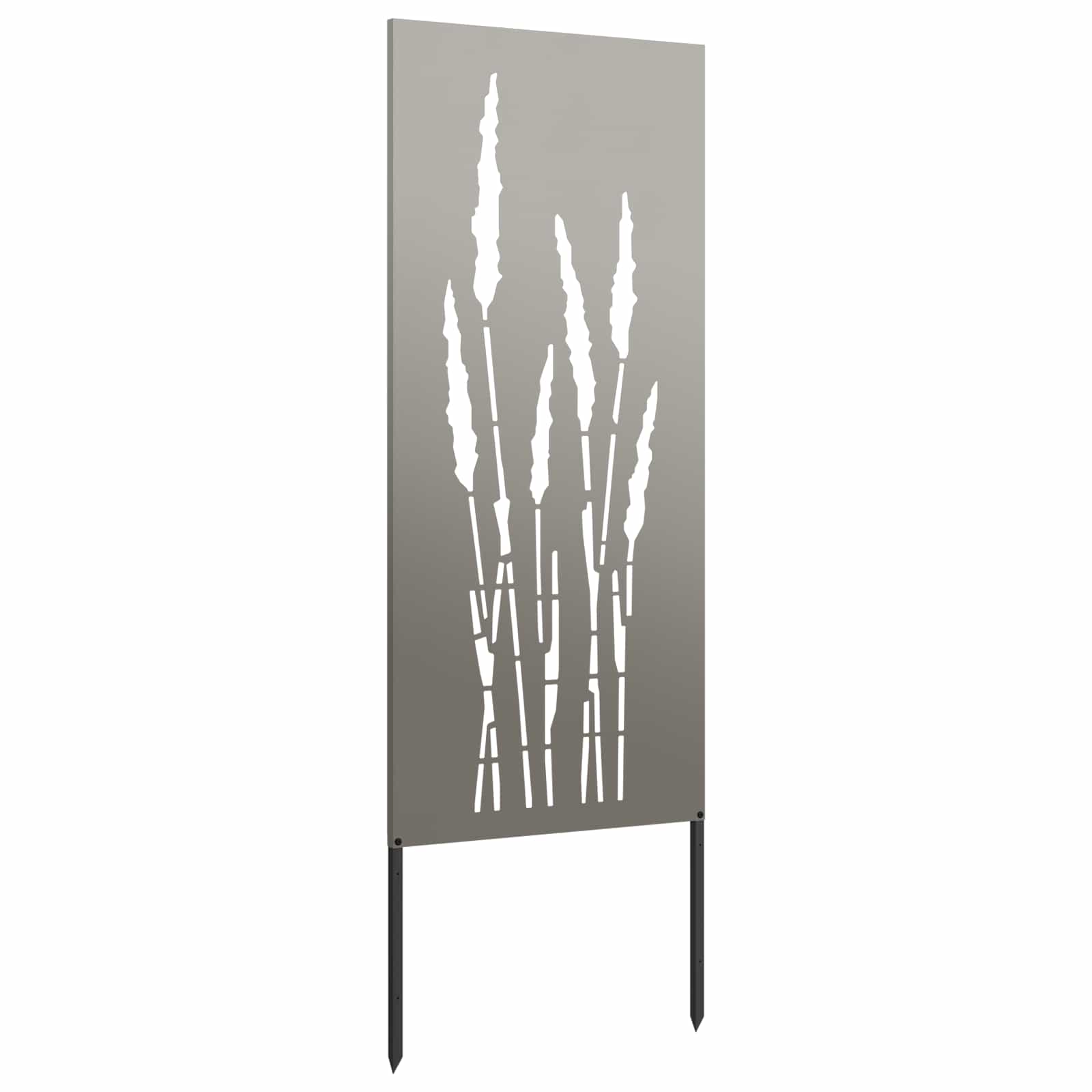 Sodo privatumo ekranas Gėlių Rūdijanti 50 x 140 cm