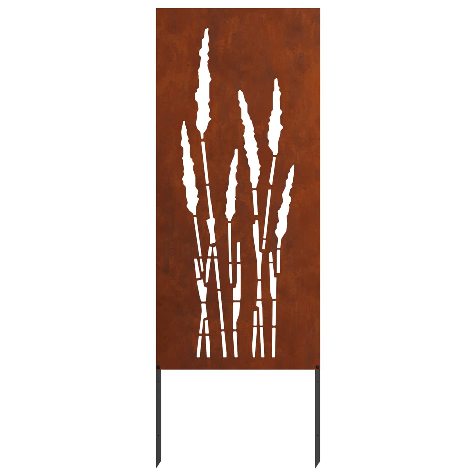 Sodo privatumo ekranas Gėlių Rūdijanti 50 x 140 cm