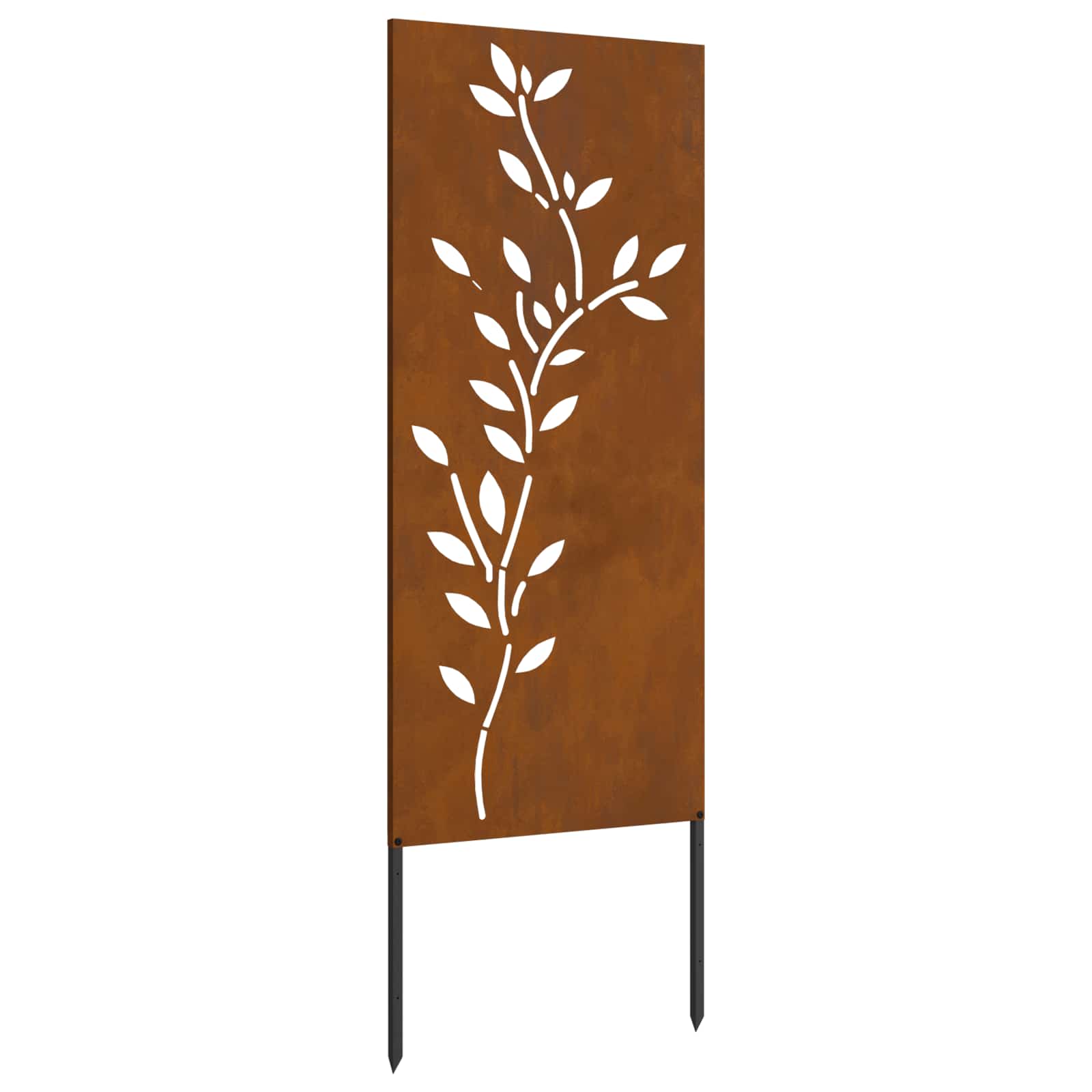 Sodo privatumo ekranas Gėlių Rūdijanti 50 x 140 cm