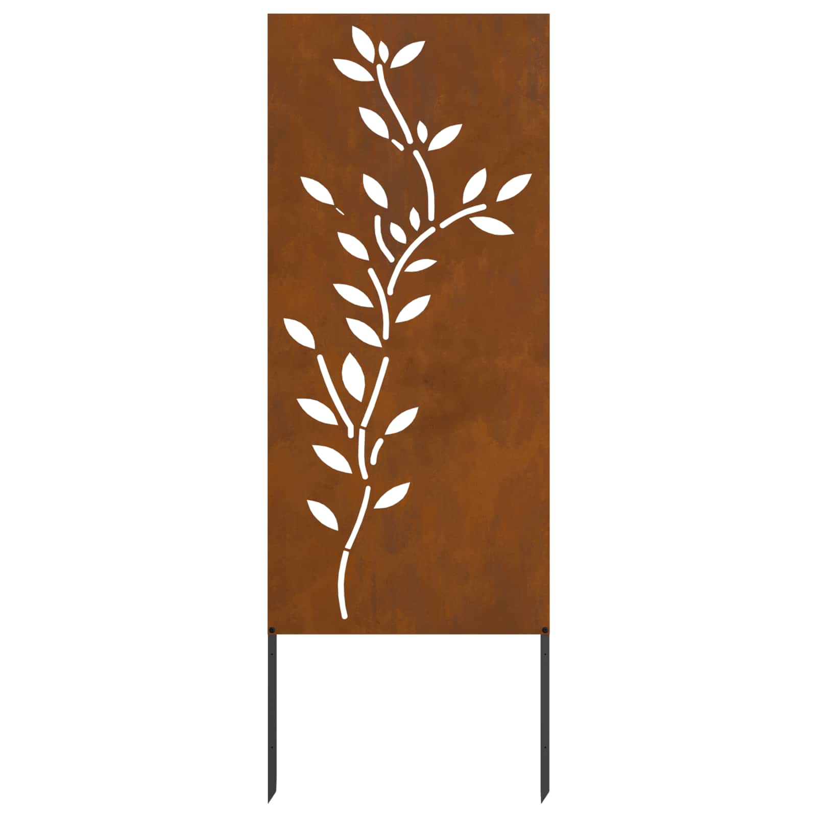Sodo privatumo ekranas Gėlių Rūdijanti 50 x 140 cm