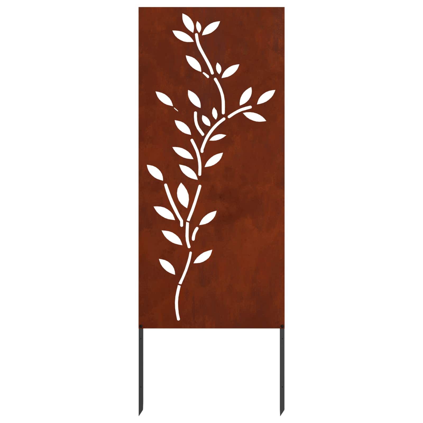Sodo privatumo ekranas Gėlių Rūdijanti 50 x 140 cm