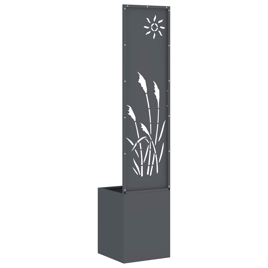 Sodo privatumo ekranas „Fretwork“ Antracitas 32 x 140 cm