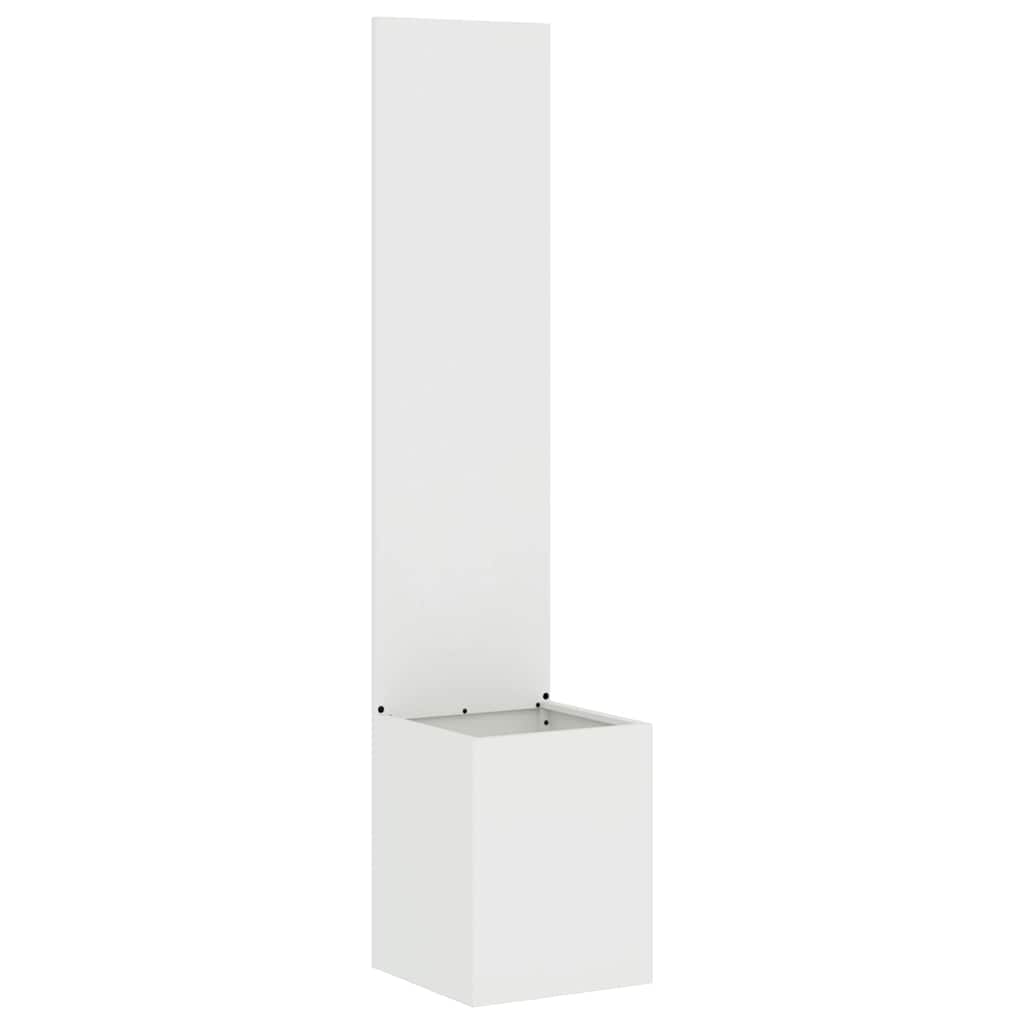 Sodo privatumo ekranas „Fretwork“ Balta 32 x 140 cm