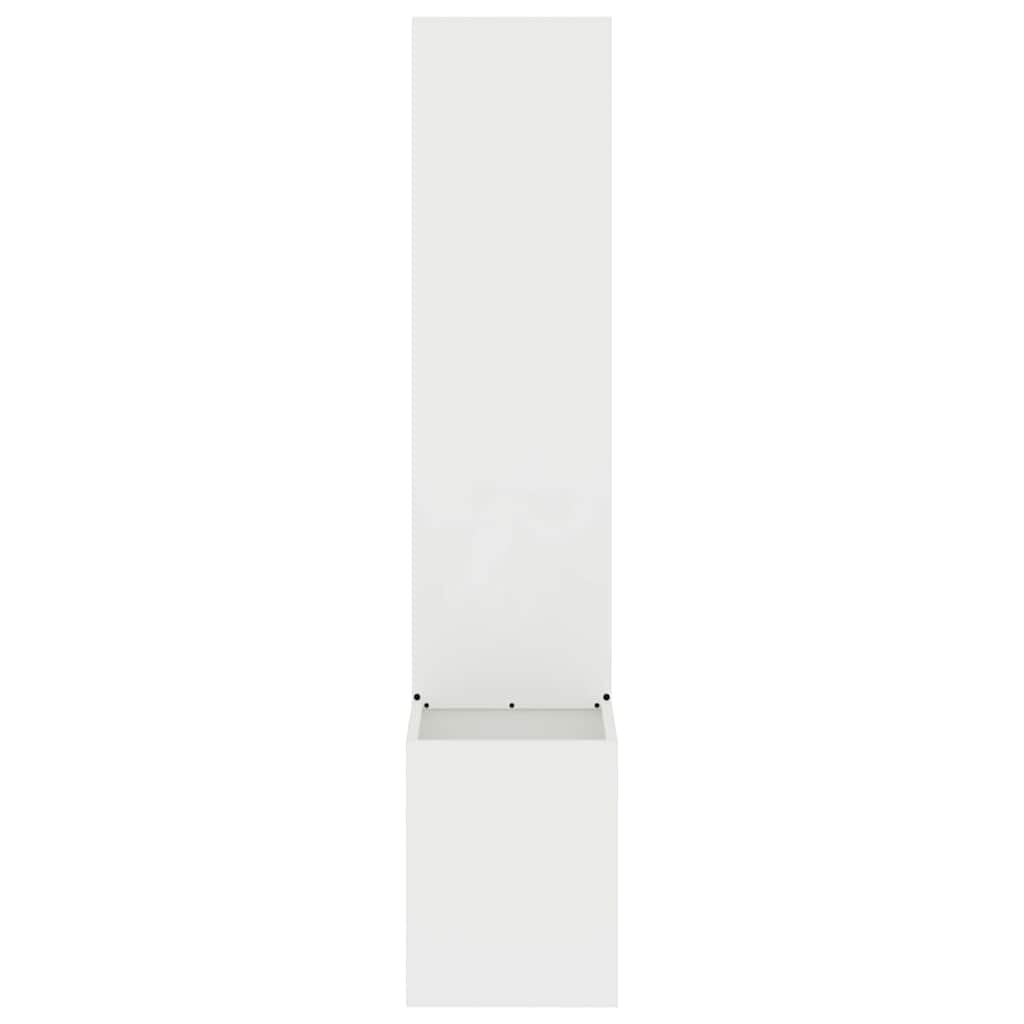 Sodo privatumo ekranas „Fretwork“ Balta 32 x 140 cm