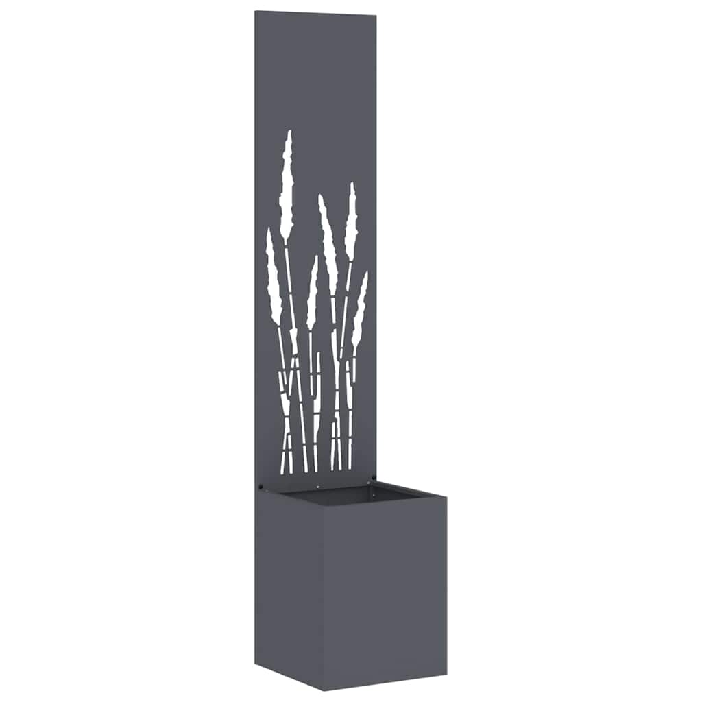 Sodo privatumo ekranas „Fretwork“ Antracitas 32 x 140 cm