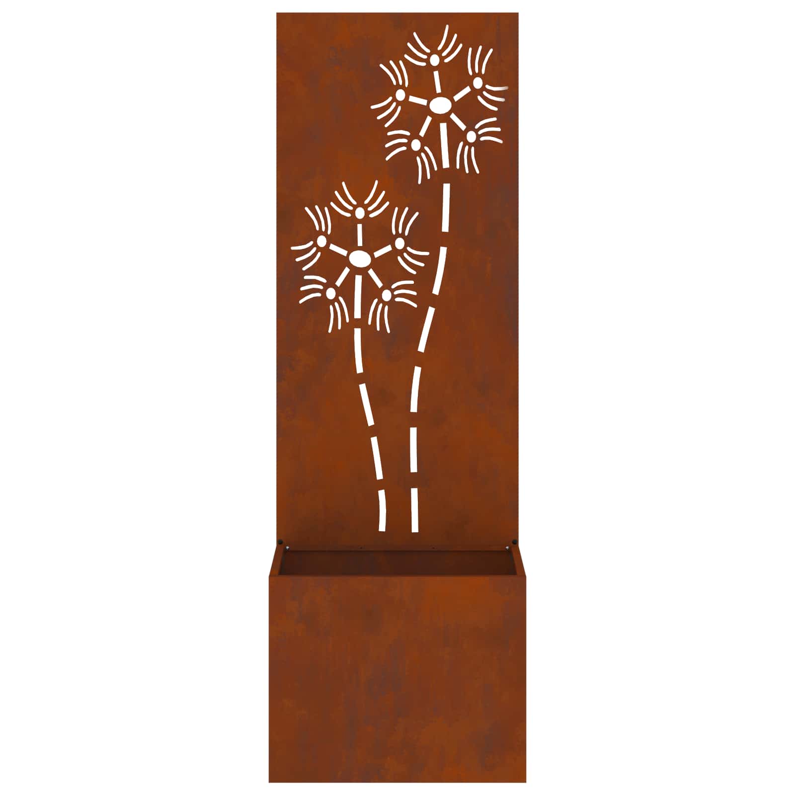 Dārza privātuma ekrāns Ziedu Rūsganais 50 x 140 cm