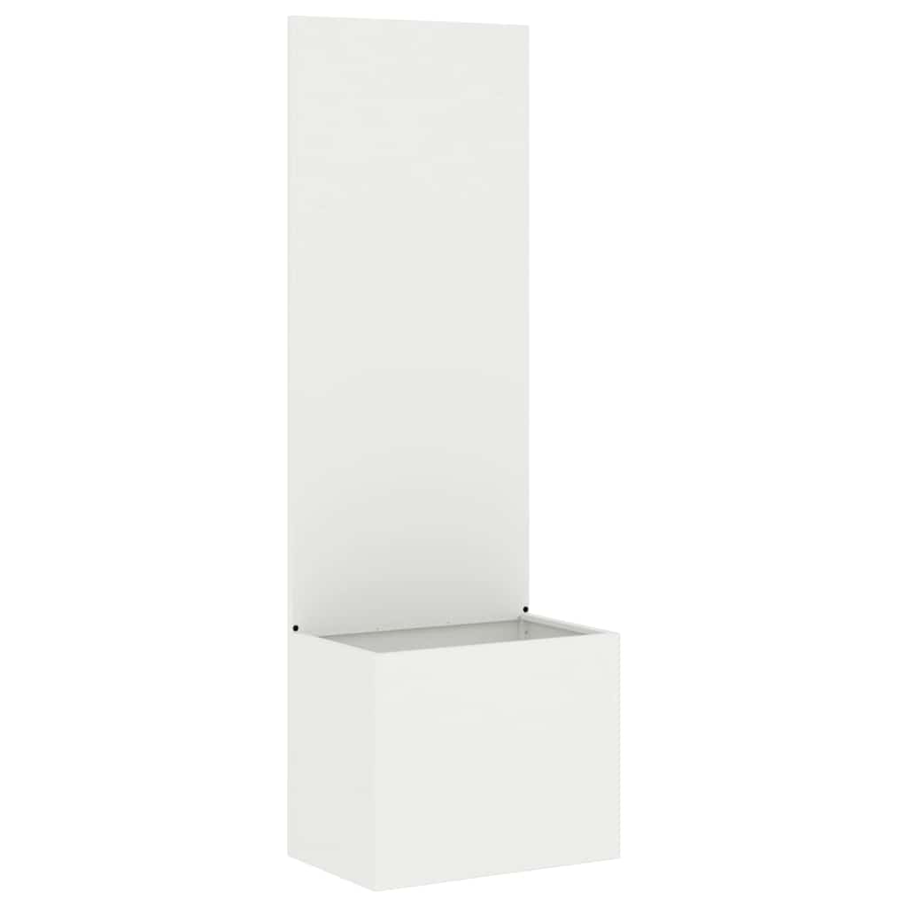 Sodo privatumo ekranas „Fretwork“ Balta 50 x 140 cm