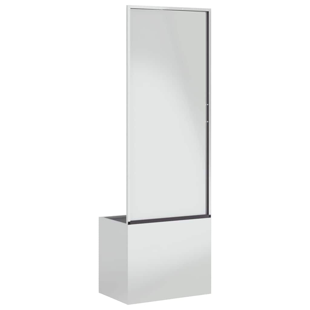 Dārza privātuma ekrāns "Fretwork" Sudraba 50 x 140 cm