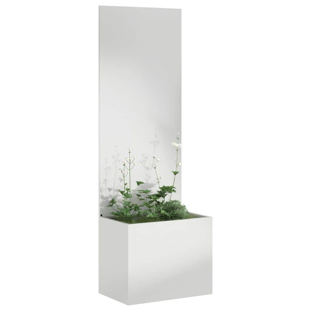 Dārza privātuma ekrāns "Fretwork" Sudraba 50 x 140 cm