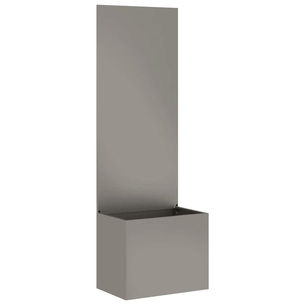 Sodo privatumo ekranas „Fretwork“ Rūdijanti 50 x 140 cm