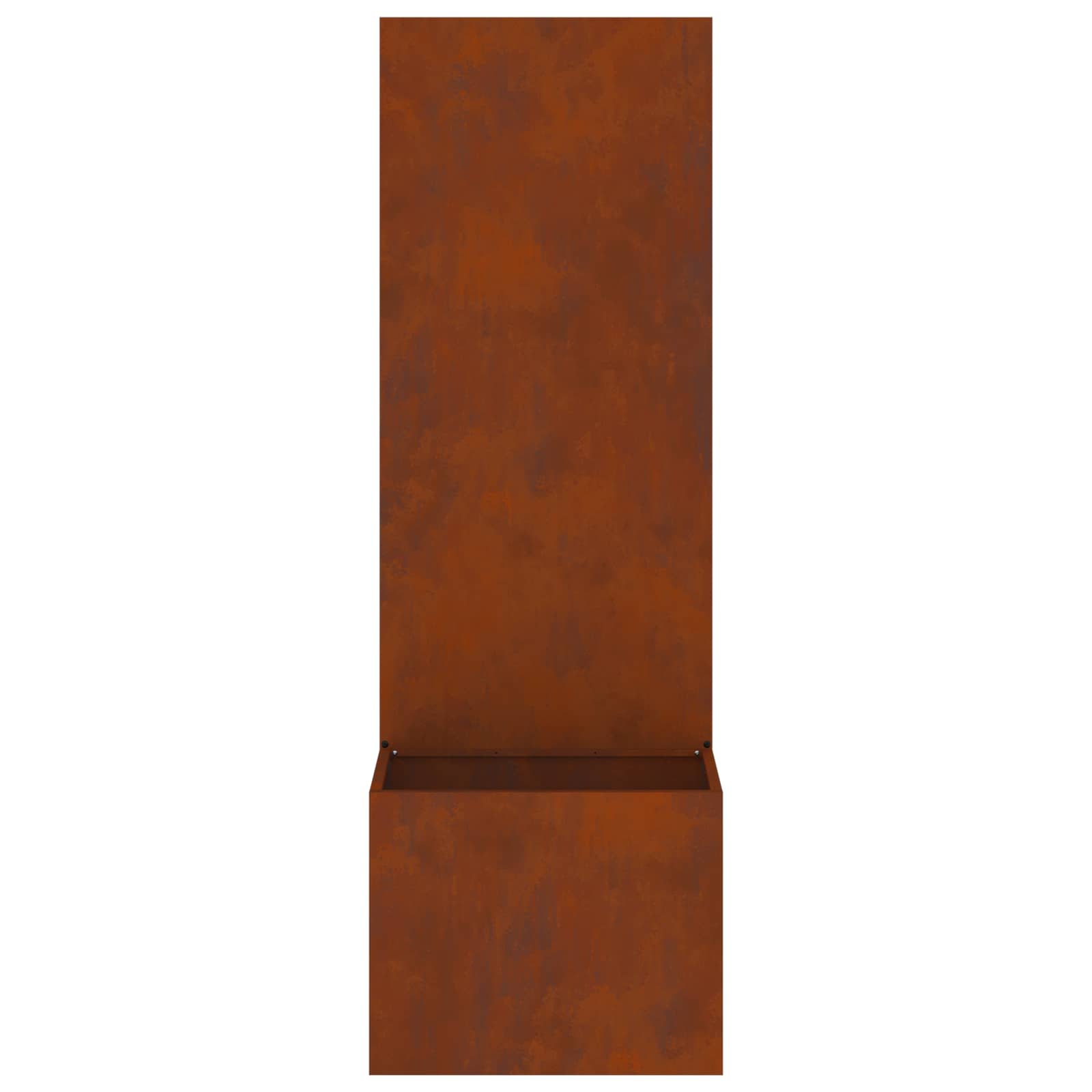Sodo privatumo ekranas „Fretwork“ Rūdijanti 50 x 140 cm
