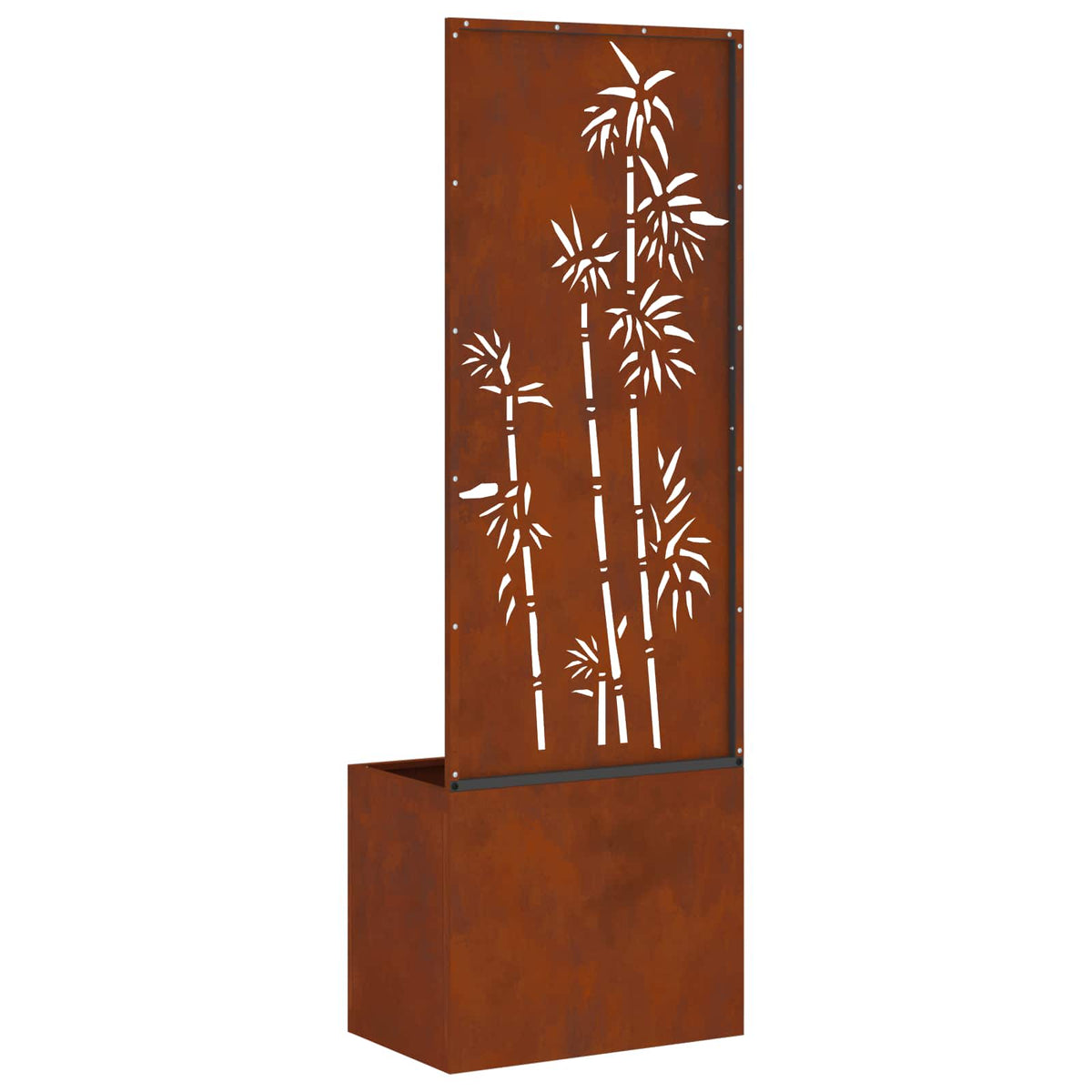 Sodo privatumo ekranas Gėlių Rūdijanti 50 x 32 x 150 cm