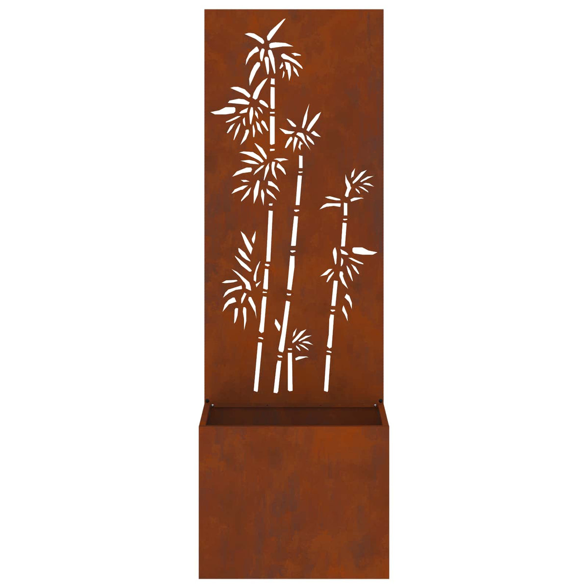 Sodo privatumo ekranas Gėlių Rūdijanti 50 x 32 x 150 cm