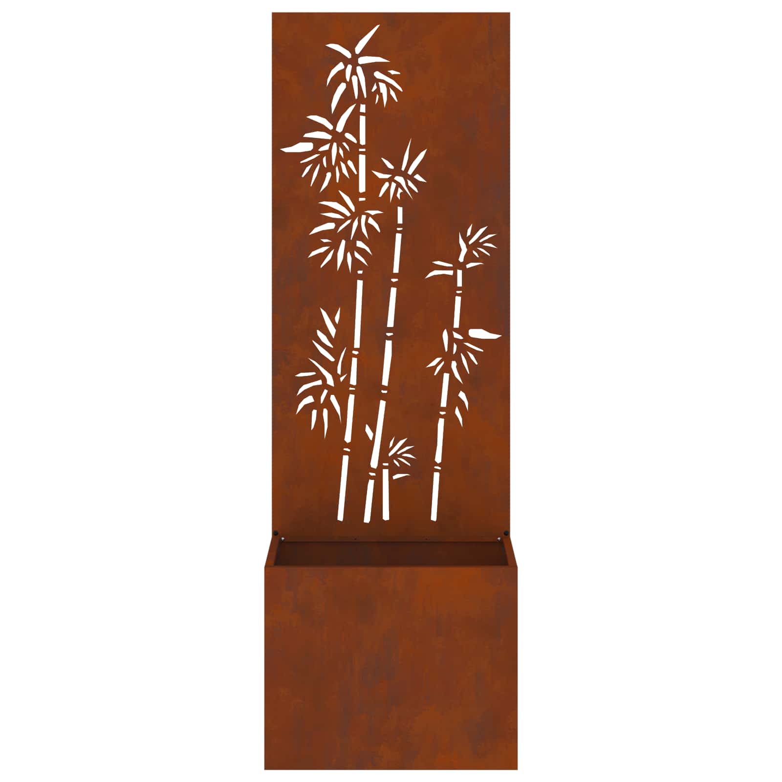 Sodo privatumo ekranas Gėlių Rūdijanti 50 x 140 cm