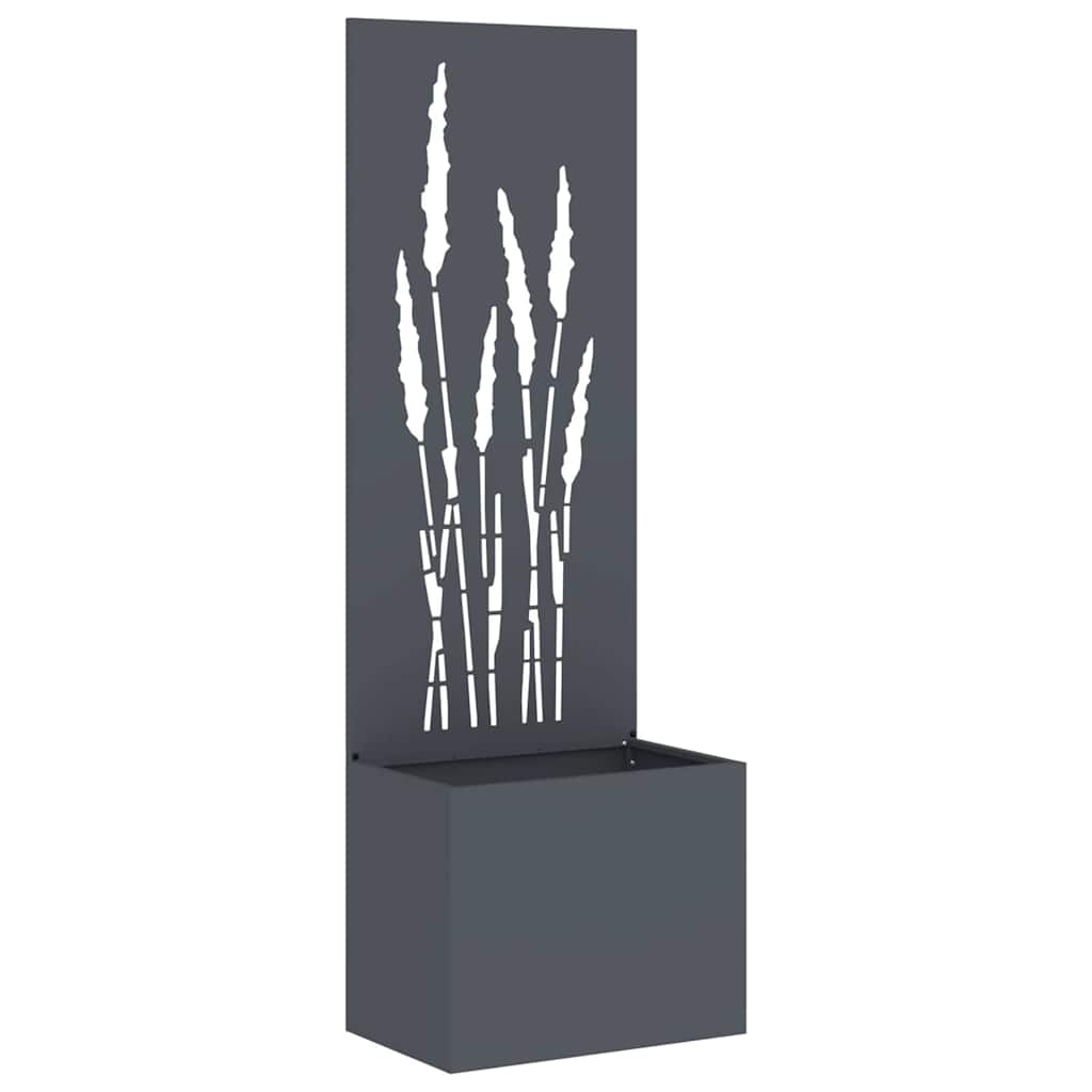 Sodo privatumo ekranas „Fretwork“ Antracitas 50 x 150 cm