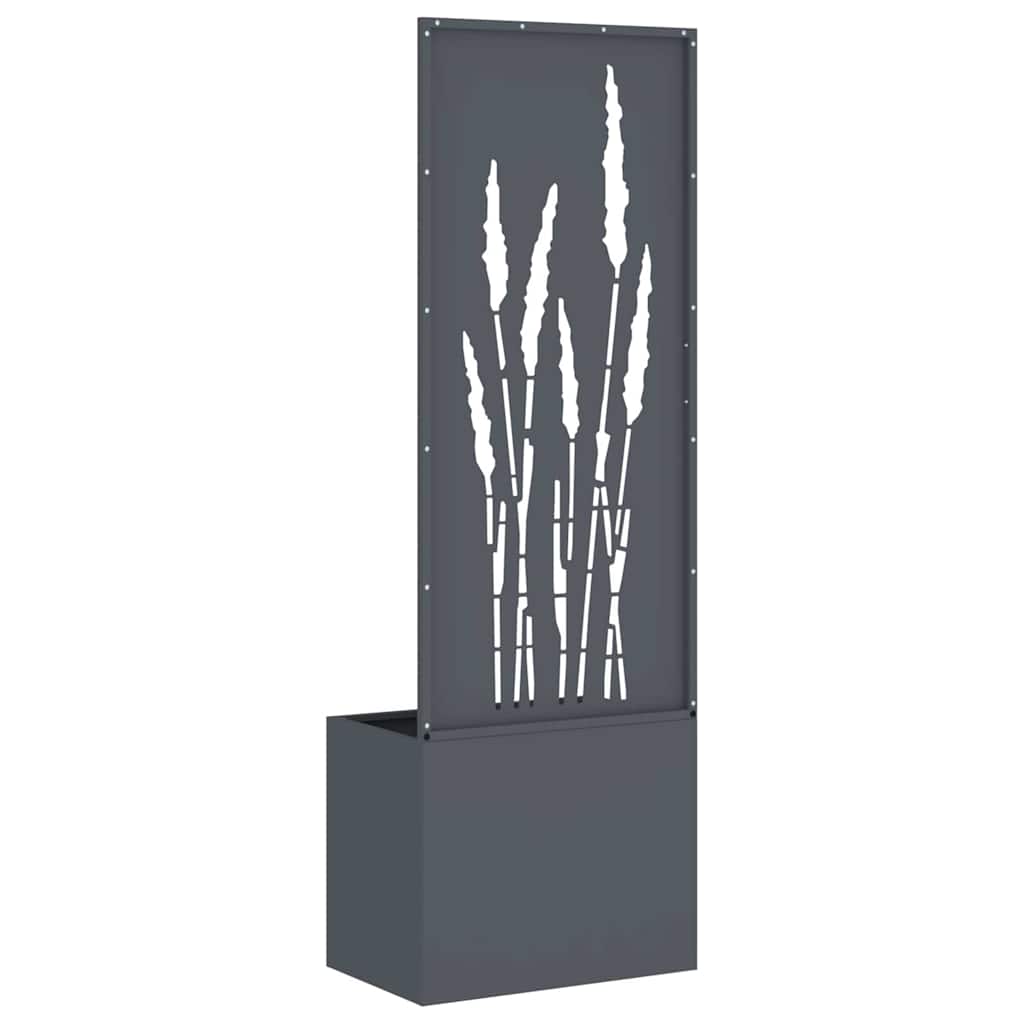 Sodo privatumo ekranas „Fretwork“ Antracitas 50 x 150 cm
